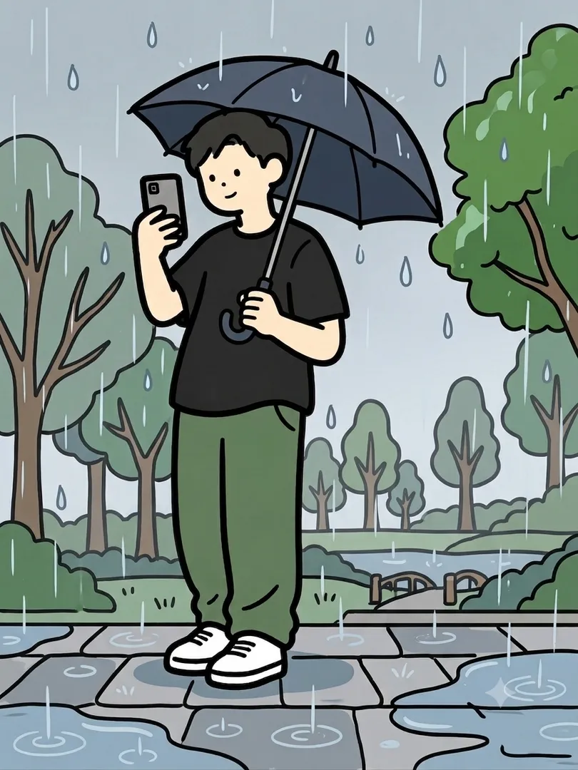 08-雨の中の口笛