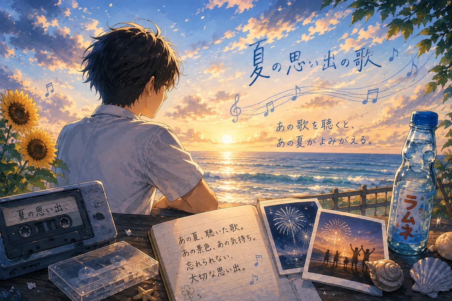 夏の思い出ソング🏖️