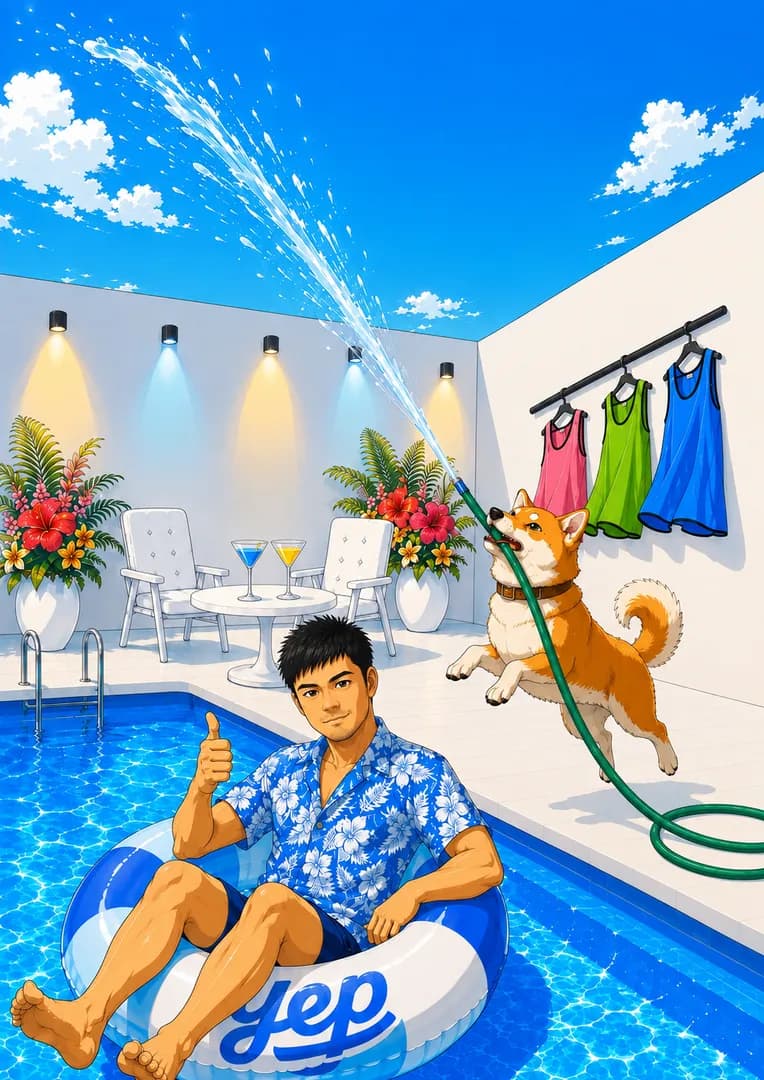 #61 夏の幻に夢を見ている
